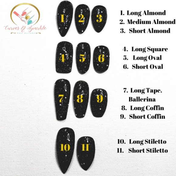 **Royalty** White and Gold Press on Nails - Picture 5 of 6